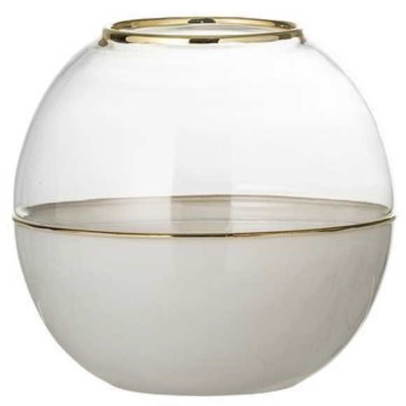 Bloomingville Other - Bloomingville Elegant Dome Glass Vase